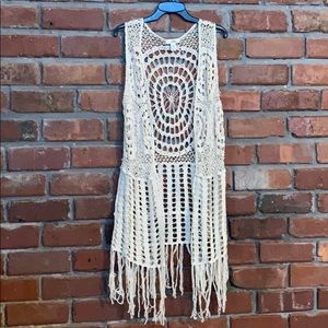 Fringed String vest